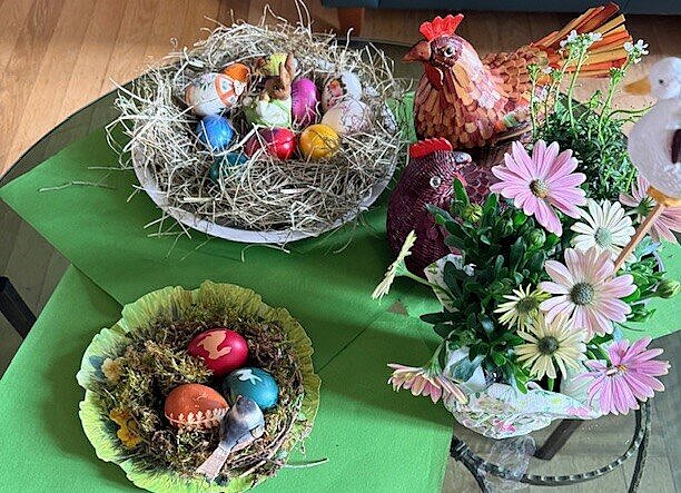 Déco petit-déjeuner Pâques