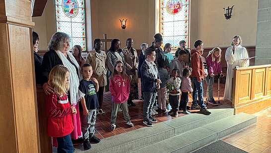 Culte avec commémoration des événements heureux 