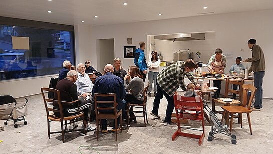 Dégustation des crèpes 