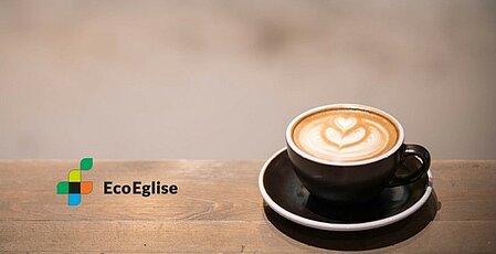 image éco-café et logo écoéglise