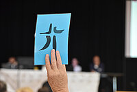 Illustration d'un vote - Synode ordinaire de printemps de l’Église réformée vaudoise @EERV