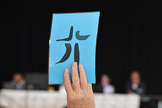 Illustration d'un vote - Synode ordinaire de printemps de l’Église réformée vaudoise @EERV
