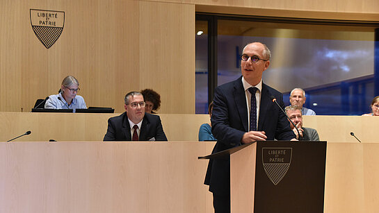 Invité : le Président de l'Eglise réformée du Valais EREV - Synode automne - @eerv Gérard Jaton