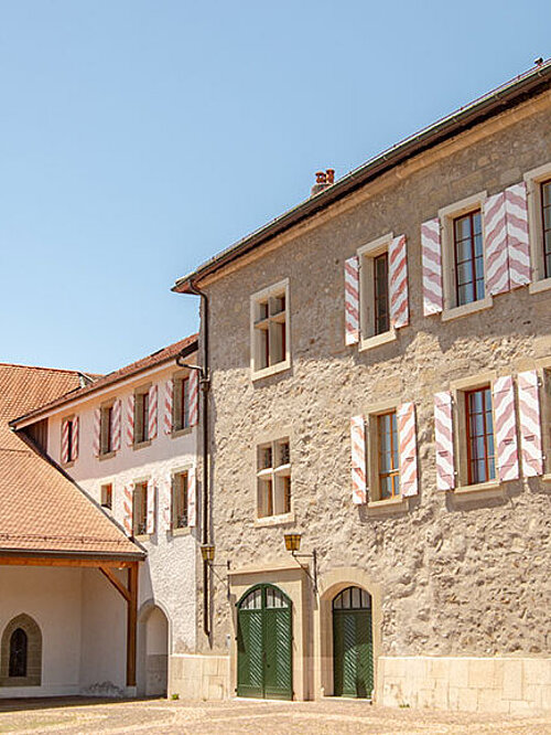 Une vue de l'église du Prieuré à Pully dans la région Lavaux