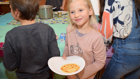 il est temps de prendre un goûter