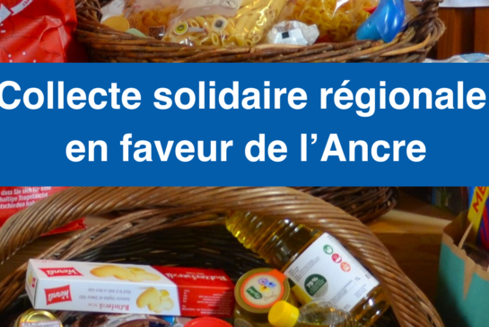 Affiche de la collecte solidaire