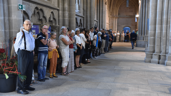 Préparation à la communion - Culte synodal de consécration et d'agrégation 2023 - ®EERV - Gérard Jaton 