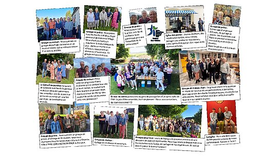 Groupe liant : il s’agit du groupe qui réunit 3x par année des représentants de chacun de nos 9 groupes paroissiaux