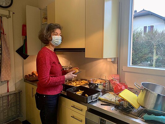 Moment de partage - repas à l'Ancre 