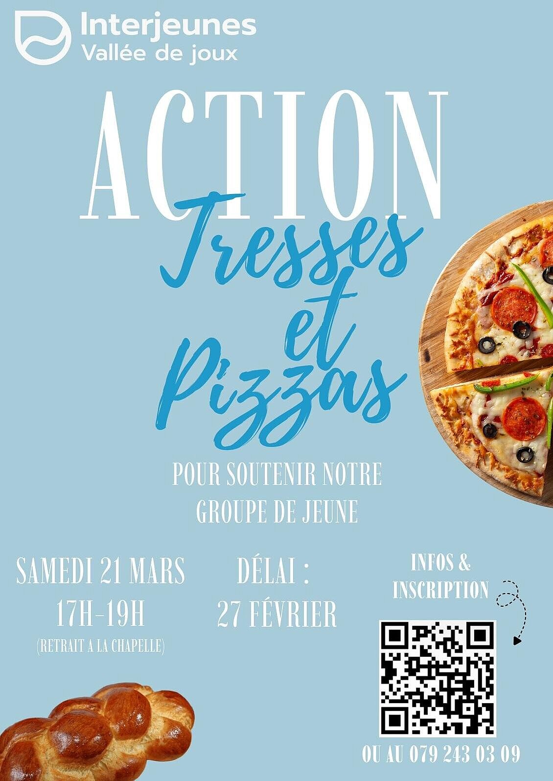 Action pizzas & tresses