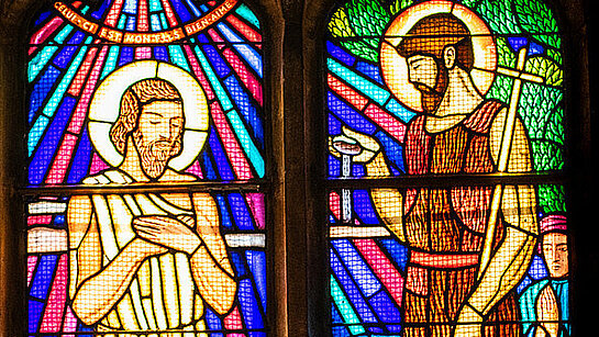 Le baptême de Jésus