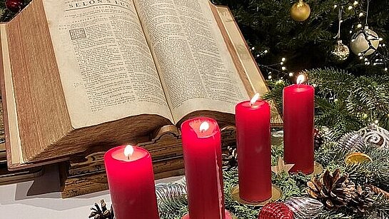 Célébration de Noël au temple du Motty