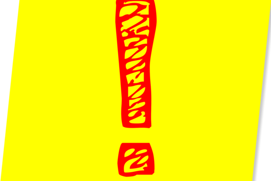 Point d’exclamation rouge