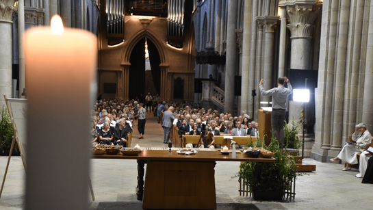 Vue de l'assemblée - Culte synodal de consécration et d'agrégation 2023 - ®EERV - Gérard Jaton 