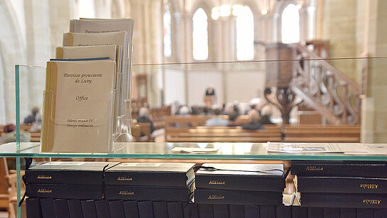 Temple de Lutry - Temps de remerciements et reconnaissance aux personnes impliqués dans l'accompagnement de la tragédie de Crans-Montana - ©EERV - mars 2026