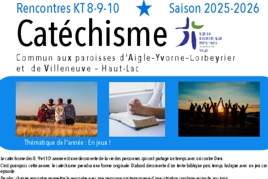 affiche KT 8-9-10 2025-2026