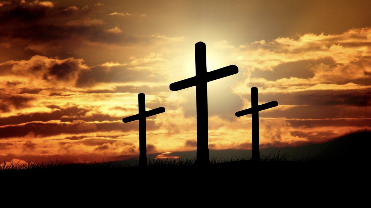 les trois croix, la crucifixion de Jésus