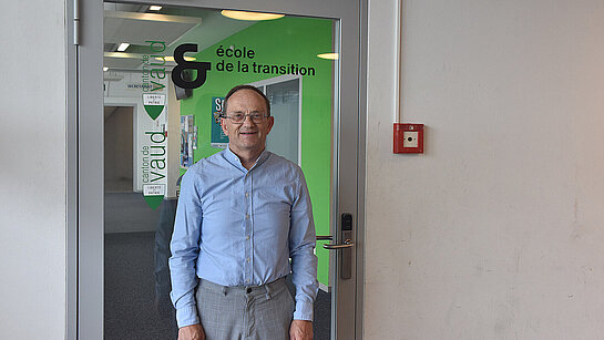 Hervé Maxton - Animateur d'Église Aumônier en école professionnelle - Ecole de la transition - VD ©EERV 