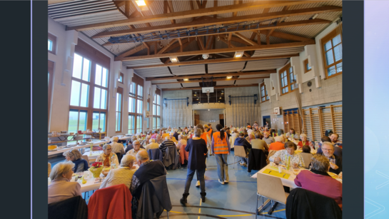 Fête paroissiale : Belle journée de convivialité et de fraternité suite au culte célébré avec nos frères et sœurs catholiques