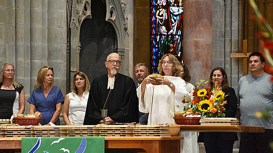 Les officiants - Culte synodal 2022 - Journée de l'Eglise réformée vaudoise - Cathédrale de Lausanne