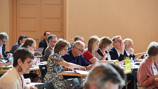Des déléguées et délégués au Synode ordinaire de printemps - Juin 2023 - @EERV 