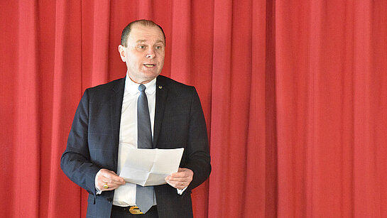 Philippe Leuba, président du Conseil synodal EERV - Temps de remerciements et reconnaissance aux personnes impliqués dans l'accompagnement de la tragédie de Crans-Montana - ©EERV - mars 2026