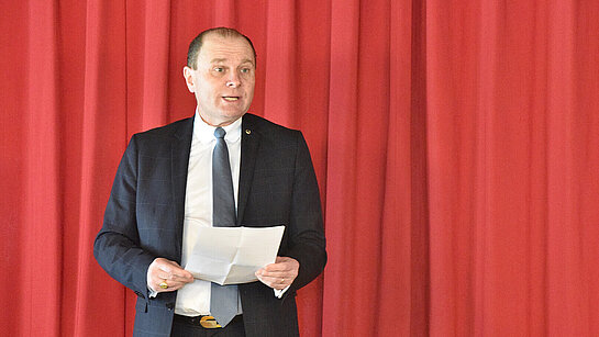 Philippe Leuba, président du Conseil synodal EERV - Temps de remerciements et reconnaissance aux personnes impliqués dans l'accompagnement de la tragédie de Crans-Montana - ©EERV - mars 2026