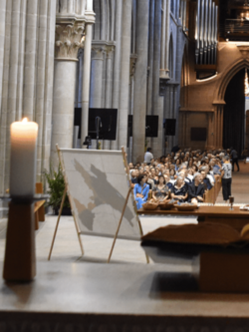 Vue de l'assemblée - Culte synodal de consécration et d'agrégation 2023 - ®EERV - Gérard Jaton 