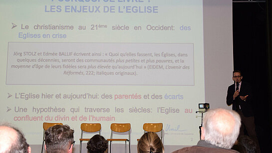 Conférence du professeur Simon Butticaz Conférence du professeur Simon Butticaz
