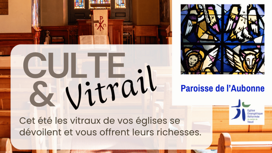 affiche culte & vitrail