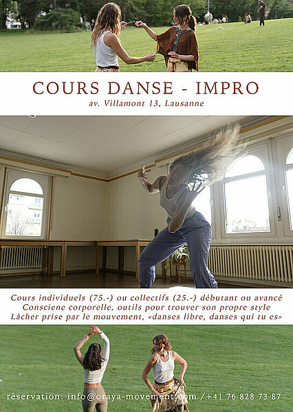 cours dance d'improvisation 