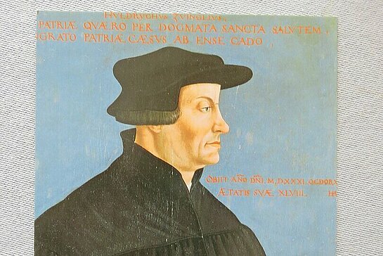 Portrait du réformateur Zwingli