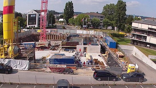 Chantier de Bassenges ce 26 juin 2023