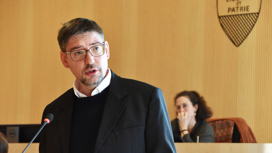 Yves Bourquin, vice-président de la Conférence des Églises réformées romande - CER, propriétaire de l’agence Protestinfo)- © EERV - G. Jaton 