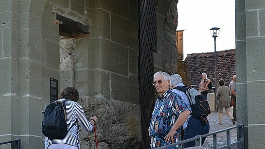 Château de Berthoud, la porte d'entrée