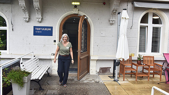 Céline Chabloz- Animatrice d'Église - aumônière en EMS Haut Léman et Chablais Vaudois ©EERV