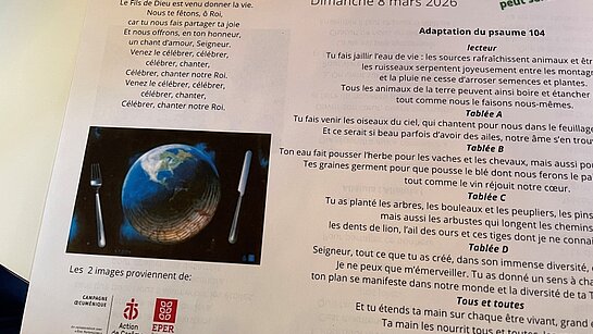 la campagne oecuménique 2026 s'invite à notre culte