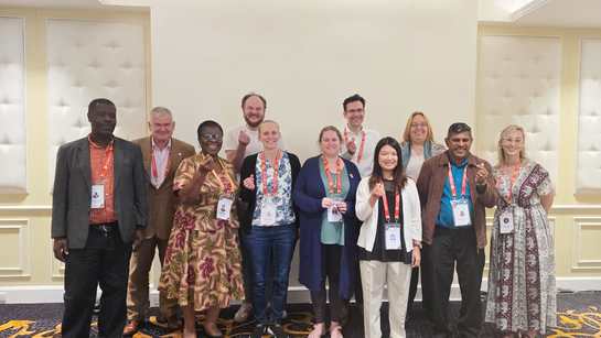 Ateliers, groupes de caucus, échanges et rencontres...la délégation de l'EERS au travail - ©DR