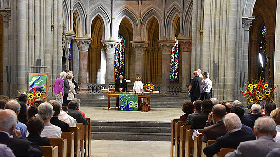 Culte synodal de consécration le 3 septembre à la cathédrale de Lausanne - @EERV Gerard Jaton 