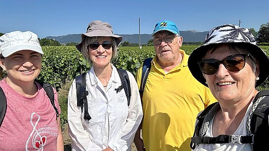Deuxième marche sur le sentier des Huguenots