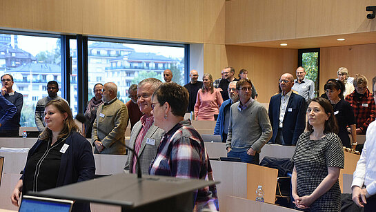 Installation de nouveaux membres - Synode automne -@eerv Gérard Jaton