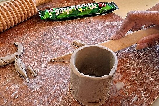 Atelier terre - Ruche d'art Riviera - credit_Ruche d'art Riviera.