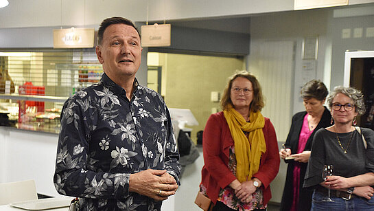 Le pasteur Pierre Bader, coordinateur de l'ESU - Temps de remerciements et reconnaissance aux personnes impliqués au travers de l'ESU dans l'accompagnement de la tragédie de Crans-Montana - ©EERV - mars 2026