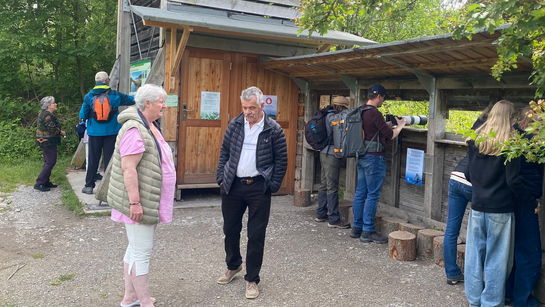 12.Promenade après le repas jusqu'à la tour d'observation des Grangettes