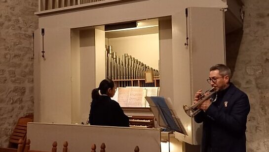 A la veillée de Noël à Saint-Sulpice