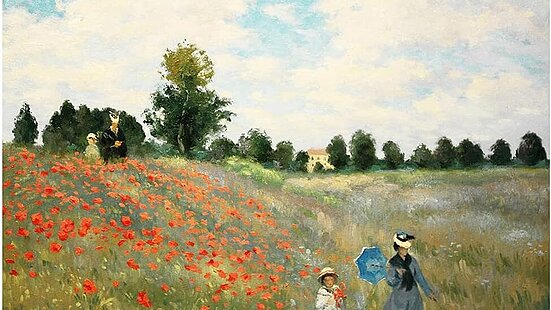 Les coquelicots, Claude Monet, 1873