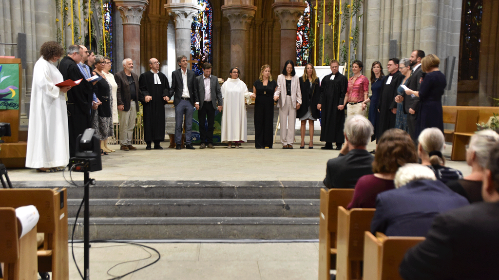 L'accueil des nouvelles forces - Culte synodal de consécration et d'agrégation 2023 - ®EERV - Gérard Jaton 