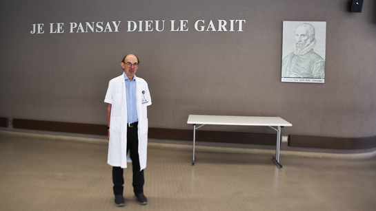 Michaël Steck, animateur d'Église - Aumônerie Hôpital CHUV