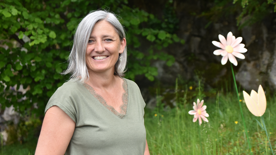 Céline Chabloz- Animatrice d'Église - aumônière en EMS Haut Léman et Chablais Vaudois ©EERV