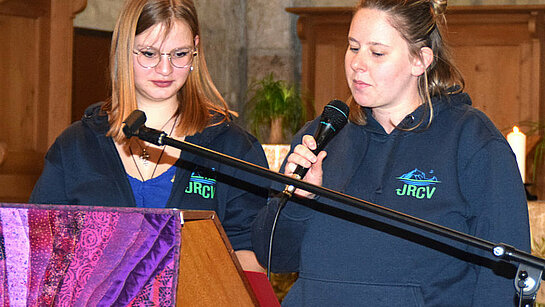 Discours des jeunes filles des JRCV